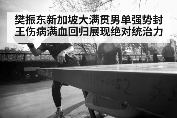 樊振东新加坡大满贯男单强势封王伤病满血回归展现绝对统治力